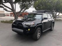 03-21 4Runner 52 Inch Curved LED Light Bar Roof Mounting Brackets Cali Raised LED