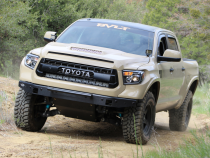 14-21 Tundra 42 Inch Hidden Grille Curved LED Light Bar Mounting Brackets Cali Raised LED