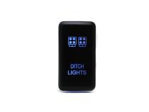 Toyota OEM Style Ditch Lights Switch Blue Cali Raised LED
