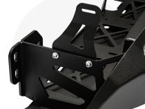 16-Up Tacoma Stealth Bumper 32 Inch LED Bar Spot Beam Bumper Light Bar-Blue-Small 32 Inch Combo Beam with Relocation Mounts No Switch No Winch No D-Ring Cali Raised LED