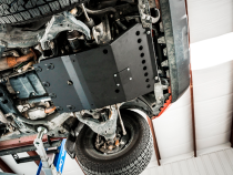 2016-Present Toyota Tacoma Complete Skid Plate Collection - Aluminum Raw Cali Raised LED