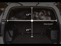 2010-2021 4Runner Interior Rear MOLLE Panel 3rd Row Seat Single (Passenger) Cali Raised LED