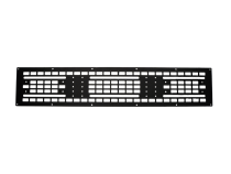 Cali Raised LED Roof Rack Mounted MOLLE Gear Panel Cali Raised LED