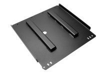 2005-2022 Toyota Tacoma Transmission Skid Plate - Steel Powercoat Black Cali Raised LED