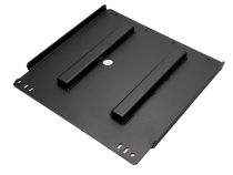 2005-2015 Toyota Tacoma Transfer Case Skid Plate - Steel Powercoat Black Cali Raised LED