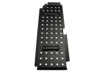 2005-2021 DCSB and AC Toyota Tacoma Fuel Tank Skid Plate Steel Powercoat Black Cali Raised LED