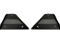 2005-2022 Toyota Tacoma Lower Control Arm Skid Plate - Steel Powercoat Black Cali Raised LED