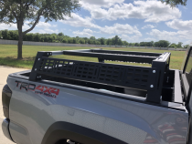 Mid Height 10 Inch Overland Bed Rack Short Bed Cali Raised LED