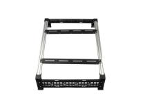 Mid Height 10 Inch Overland Bed Rack Short Bed Cali Raised LED