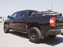 14-21 Tundra Overland Bed Rack Long Bed Low Profile Rack Cali Raised LED