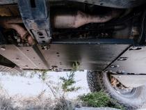 2014-Present 4Runner Transmission Skid Plate Steel/Raw Cali Raised LED