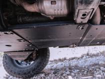 2014-Present 4Runner Transmission Skid Plate Aluminum/Powdercoat Cali Raised LED