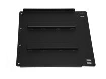 2014-Present 4Runner Transmission Skid Plate Aluminum/Powdercoat Cali Raised LED