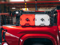 Overland Bed Rack For 24-Present Toyota Tacoma/Long Bed Mid Height Rack Cali Raised LED