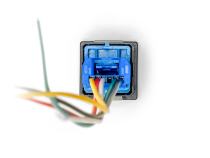 Square Toyota OEM Style Flux Capacitor Switch Cali Raised LED