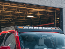 Premium Roof Rack For 24 Toyota Tacoma - Yes Lighting Cut Out Cali Raised LED