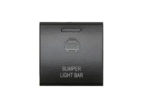 Square Toyota OEM Style Bumper Light Bar Switch Cali Raised LED