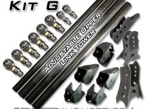 Easy 3 Link Kit G Adjustable Upper link No Tubing Outside Frame Centered Front Passenger Rear Driver Artec Industries