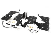 Universal Behind The Grill With Center Support For Dual 10 Inch Bars and S2 Mount Set Of 2 SDHQ Offroad