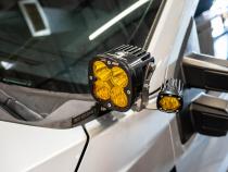 SDHQ Built A Pillar Add A Light Mount Kit Adding XLS SDHQ Offroad