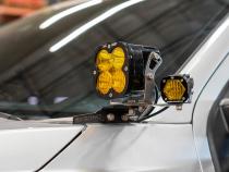 SDHQ Built A Pillar Add A Light Mount Kit Adding XLS SDHQ Offroad