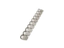 Clamp On Stainless Chassis and Link Zip Tie Tab 10 Pack SDHQ Offroad
