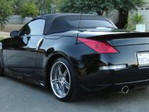 350Z Z33 Rear Valance Unpainted For 03-08 Nissan 350Z Stillen