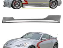 350Z Series 2 Side Skirt Driver Side Unpainted For 03-09 Nissan 350Z Stillen