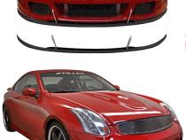 Infiniti G35 Coupe Splitter Series 2 Fascia Painted For 03-07 Infiniti G35 Coupe Stillen