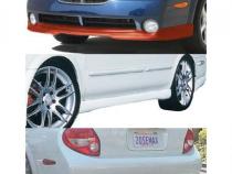 Nissan Maxima 4 Piece Body Kit w/Classic Style Lip Spoiler Unpainted For 02-03 Nissan Maxima Stillen