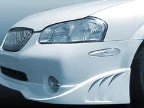 Nissan Maxima 4 Piece Body Kit w/Touring Style Lip Spoiler Unpainted For 02-03 Nissan Maxima Stillen