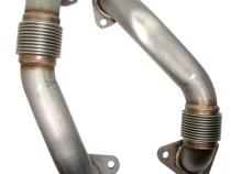 GM 6.6L Duramax OEM Length Replacement High Flow Up-Pipes GM Fed 01-04 and Ca 2001