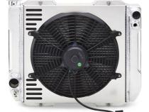 123 Series Radiator System Universal Ford 17 Inch Core Shroud and Fan Man Transmission Proform