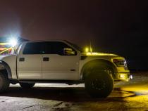 09-14 Ford F150 A Pillar Mounts SDHQ Offroad