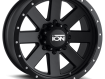 Cast Aluminum Wheels 134 MB 17x8.5 Black Beadlock Matte Black 5 On 114.3 Bolt Pattern -6 Offset ION Wheels