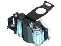 21-Present Bronco Under Hood Air Compressor Mount SDHQ Offroad