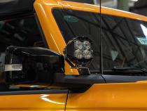 21-Present Bronco A Pillar Light Mounts SDHQ Offroad