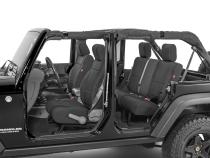 Wrangler JK Unlimited Seat Cover for 13-18 Jeep JK Unlimited Black Neoprene Pair Diver Down