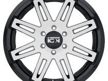 Cast Aluminum Wheels 142 BK 18x9 Machined Spokes Black 5 On 127 Bolt Pattern 0 Offset ION Wheels