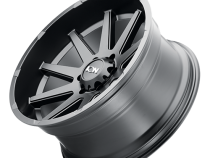 Cast Aluminum Wheels 143 MB 20x10 Matte Black 6 On 135 Bolt Pattern -19 Offset ION Wheels