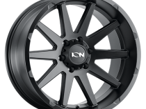 Cast Aluminum Wheels 143 MB 20x9 Matte Black 5 On 127 Bolt Pattern 0 Offset ION Wheels