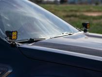19-Present Ranger A Pillar Light Mounts SDHQ Offroad