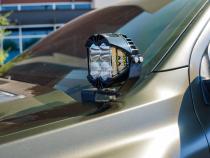 24-Present Ford Ranger A Pillar Light Mounts SDHQ Offroad