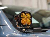 24-Present Ford Ranger A Pillar Light Mounts SDHQ Offroad