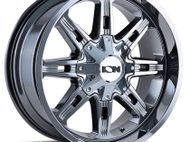 Cast Aluminum Wheels 184 CH 20x9 Chrome 5 On 127/5 On 139.7 Bolt Pattern 0 Offset ION Wheels