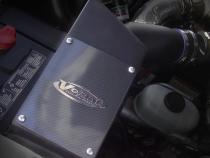 Closed Box Air Intake w/Primo Filter 99-03 Excursion/F-250/F-350/F-450/F-550 Super Duty Red Filter Volant