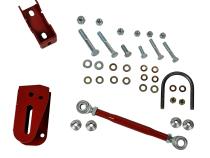 1982-2002 Camaro and Firebird Height Adjustable Performance Panhard Relocation Kit Red J&amp;amp;M Products