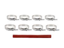 10-12 Dodge RAM Cummins 6.7L Intercooler Charge Pipe Kit - Stainless Steel-Raw Pacific Performance Engineering