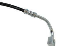 2015-2020 Ford Mustang GT and GT350R Stainless Steel Front Brake Hose Kit Black Cover J&amp;amp;M Products
