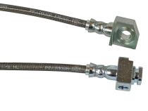 2015-2020 Ford Mustang Rear Stainless Steel Brake Hose Kit Clear Cover J&amp;amp;M Products